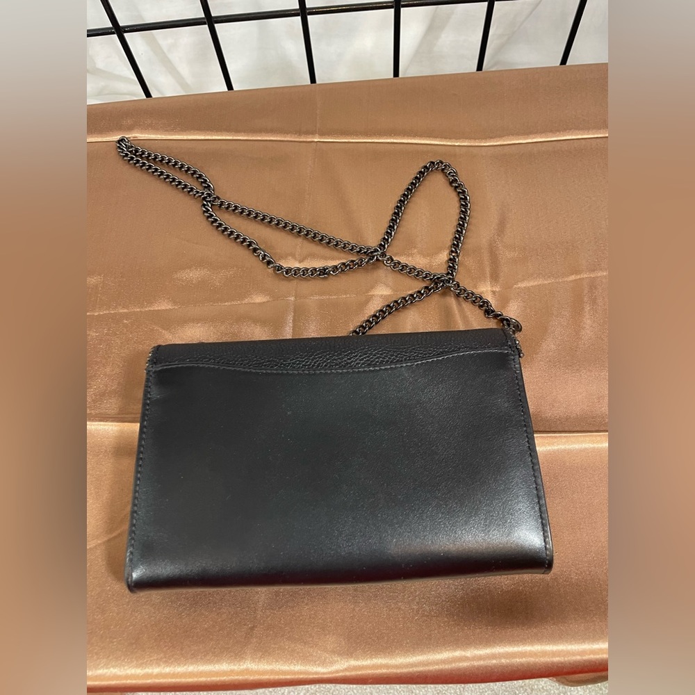 NWT COACH Tabby Clutch with bead chain - Picture 10 of 12